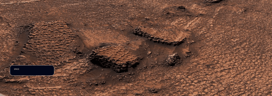 NASA’s Curiosity rover finds a mysterious honeycomb landscape on Mars illustration