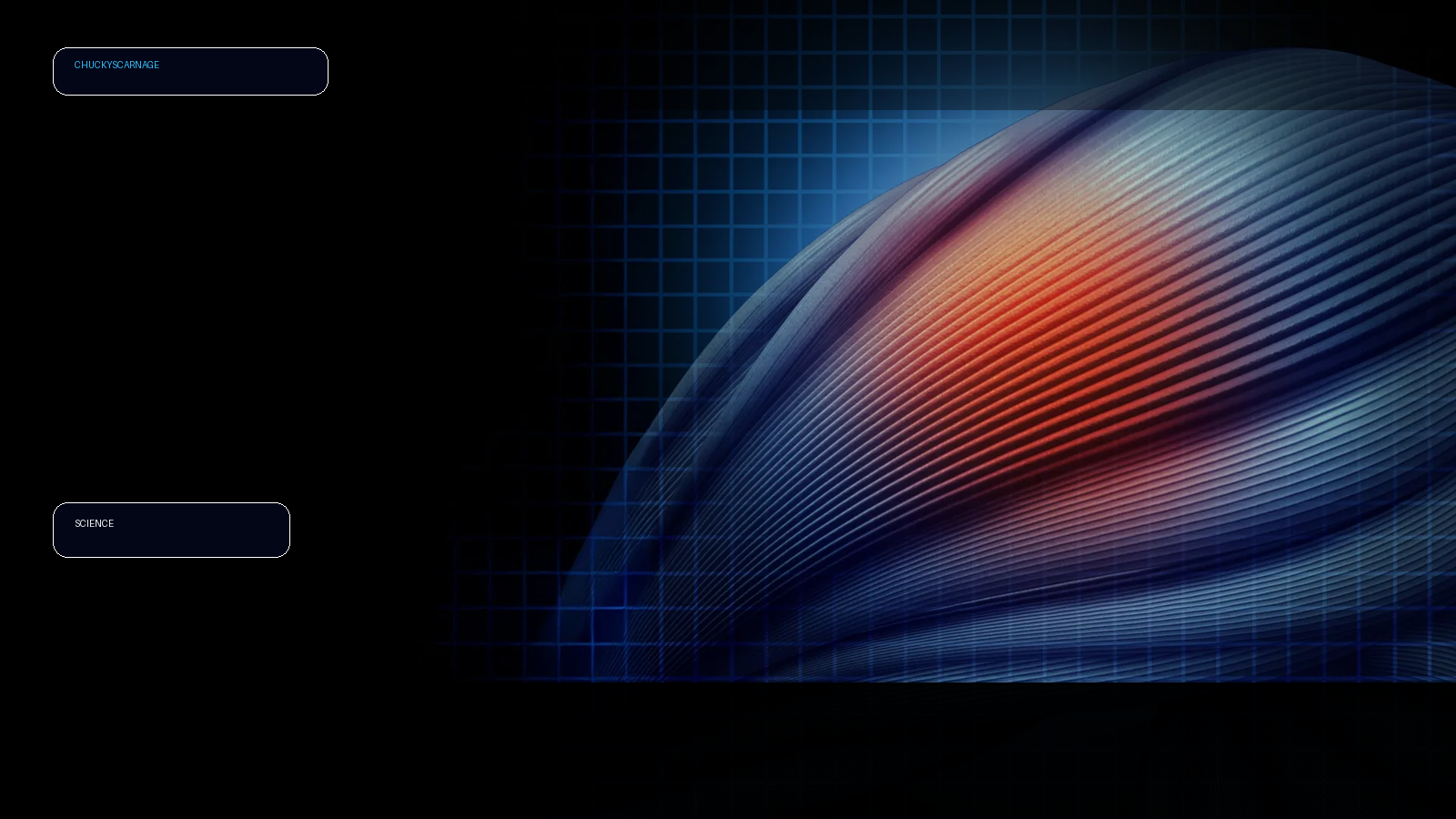 Without this protein, damaged muscle turns to fat and scar tissue illustration