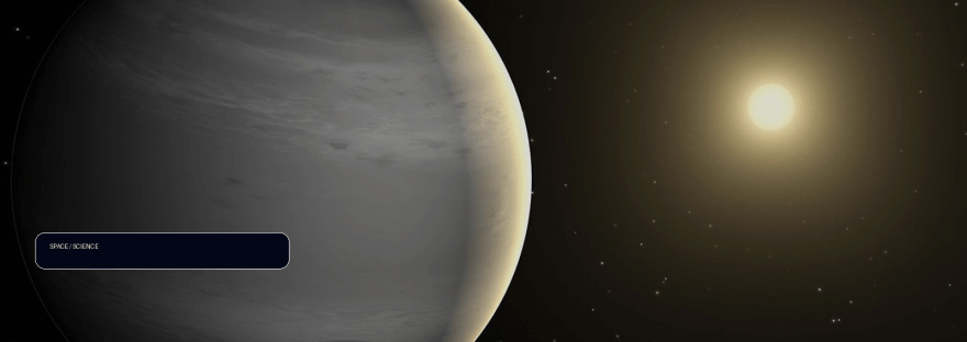 TOI-4458 b illustration