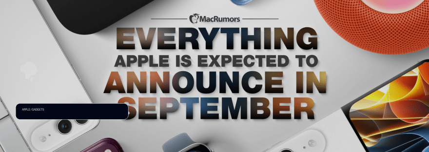 Everything Apple Is Expected to Announce in September illustration