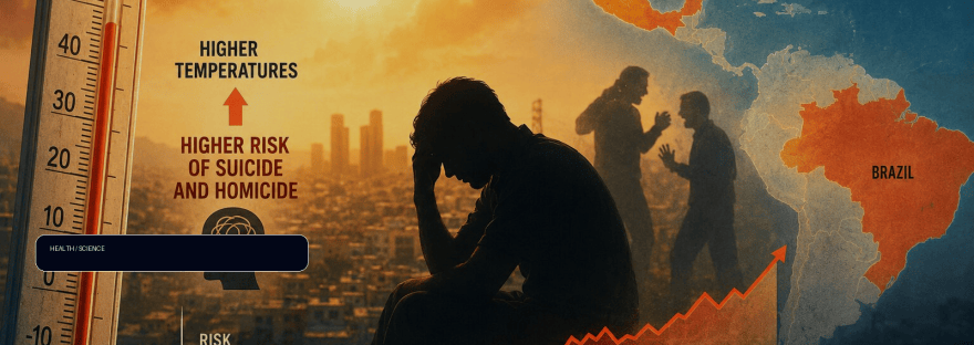 Rising temperatures linked to higher risk of homicide and suicide in Mexico illustration