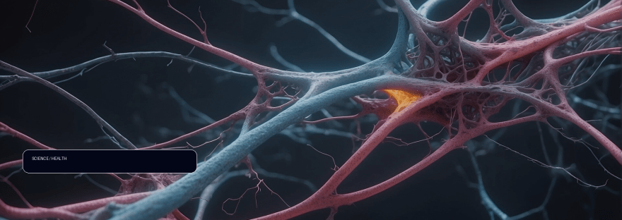 How early-life stress leaves a 'scar' inside brain cells illustration