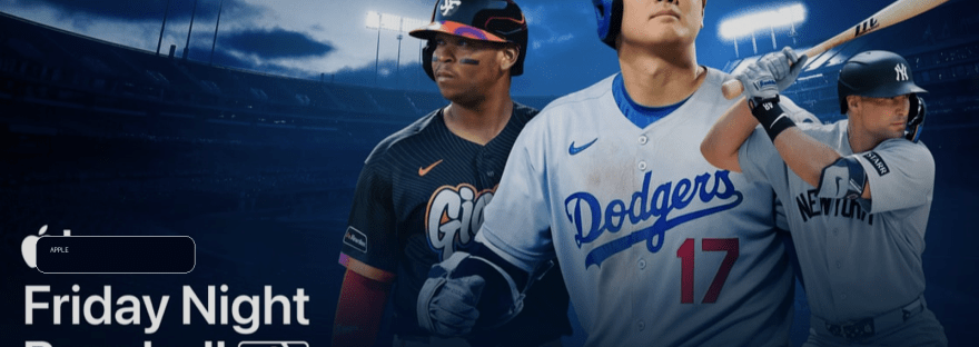 Apple, MLB announce September “Friday Night Baseball” schedule illustration