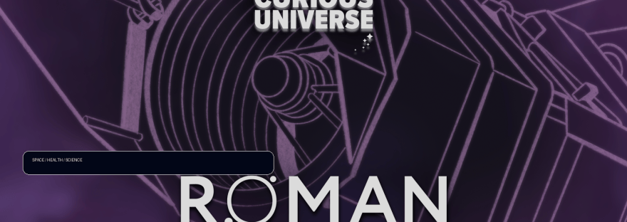 Roman Series: NASA’s New View of the Dark Universe illustration
